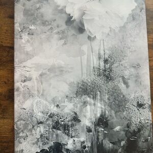 Abstract Black and White Canvas Wall Art